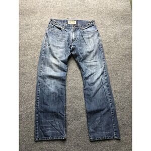 Levis 514 Jeans Mens 32x30 Blue Medium Wash Slim Straight Denim Zip Fly Pants